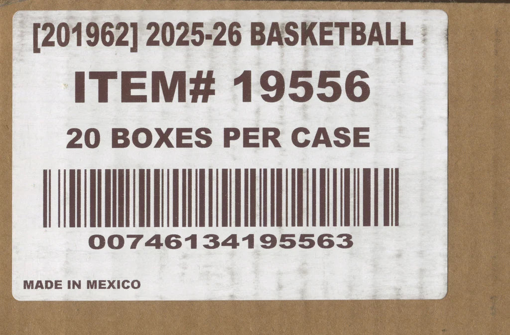 2025-26 Panini Contenders EuroLeague Basketball Hobby Mega 20-Box Case