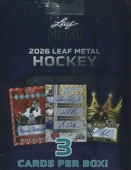 2026 Leaf Metal Hockey Box