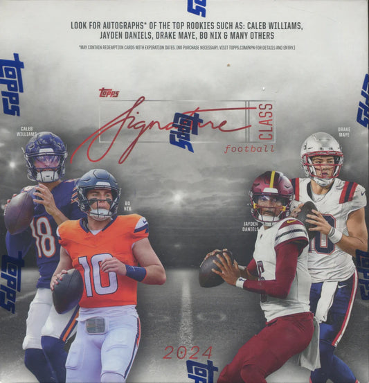 2024 Topps Signature Class Football Mega Box