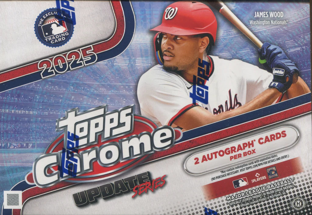2025 Topps Chrome Update Series Baseball Breaker's Delight Box