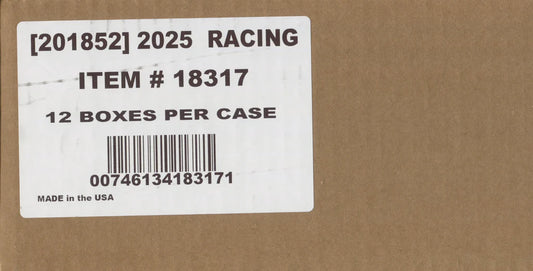 2025 Panini Select Racing Hobby 12-Box Case