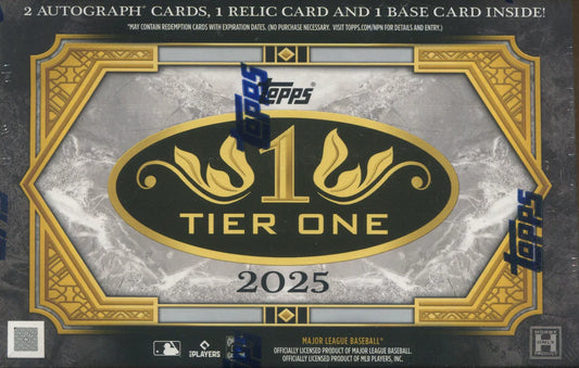2025 Topps Tier One Baseball Hobby Box