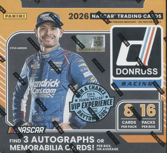 2026 Panini Donruss Racing Hobby Box