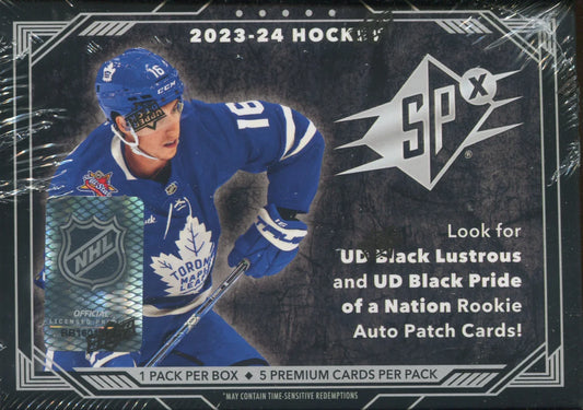 2023-24 Upper Deck SPX Hockey Hobby Box