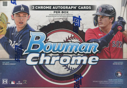 2025 Bowman Chrome Baseball Breakers Delight Box