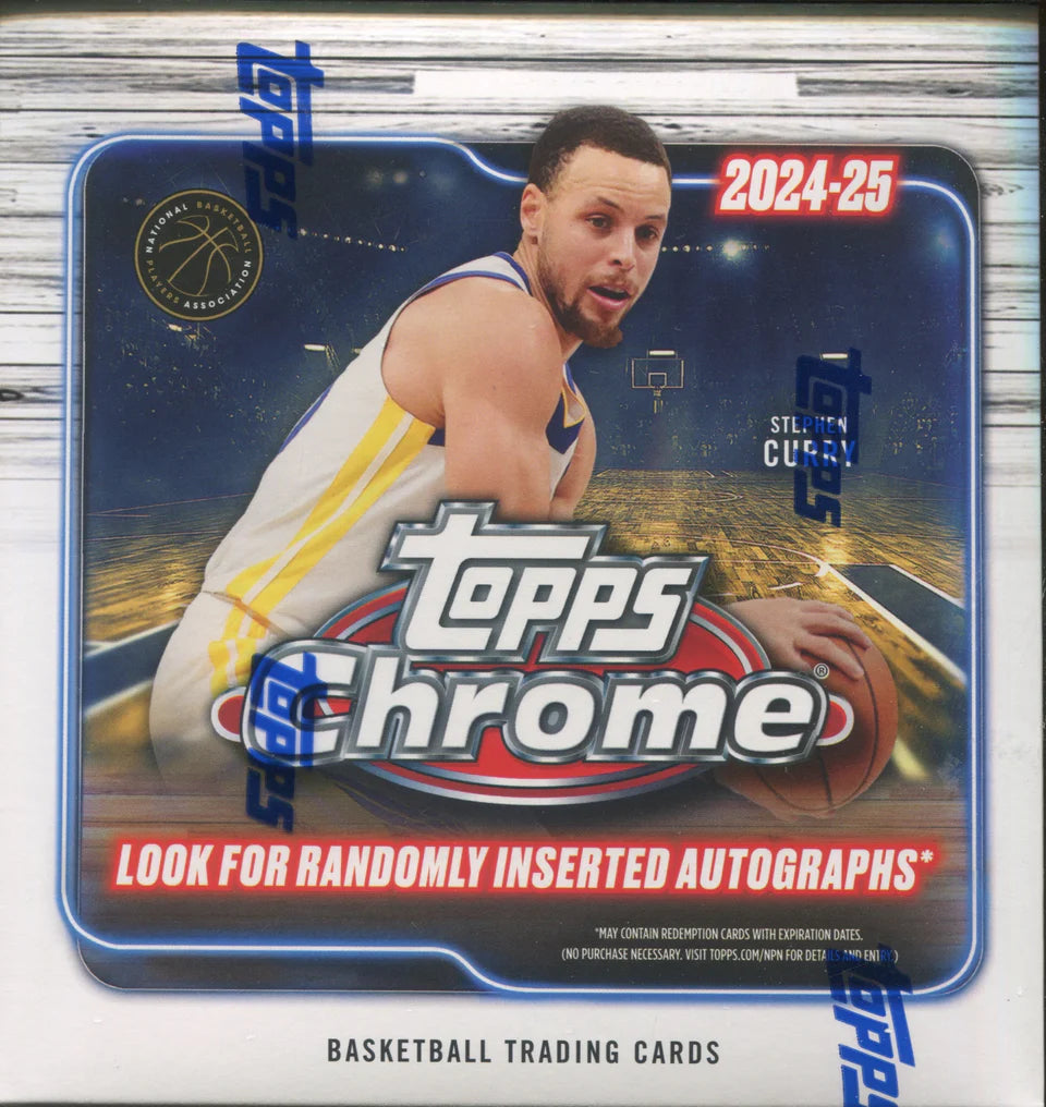 2024-25 Topps Chrome Basketball Mega 20-Box Case