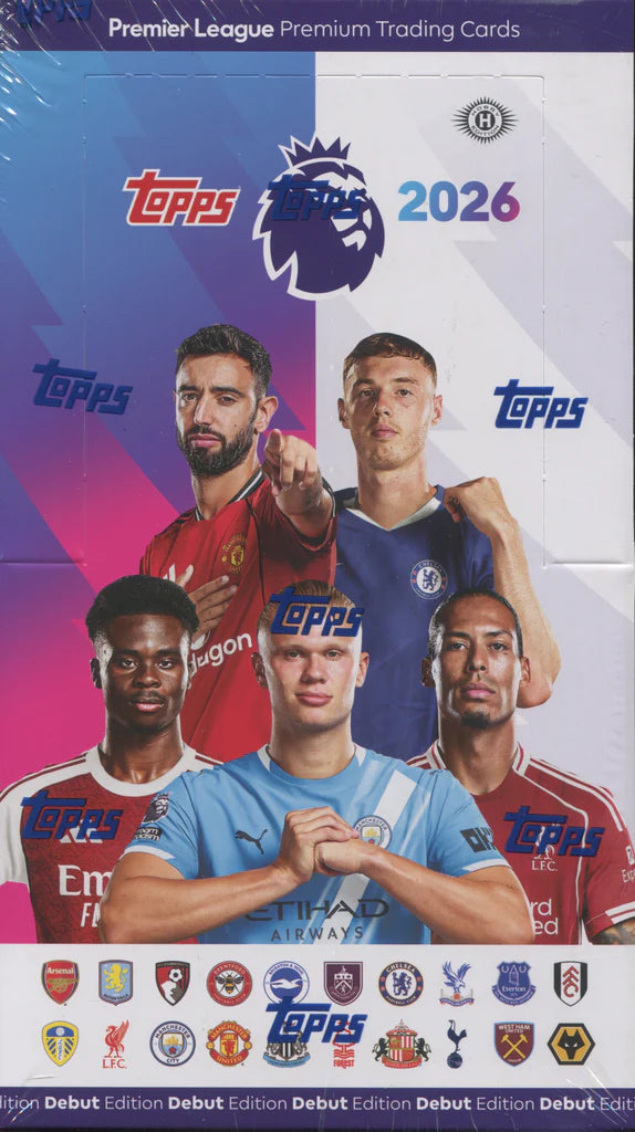 2026 Topps Premier League Soccer Hobby Box