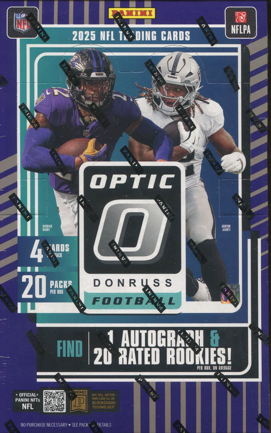 2025 Panini Donruss Optic Football Hobby Box