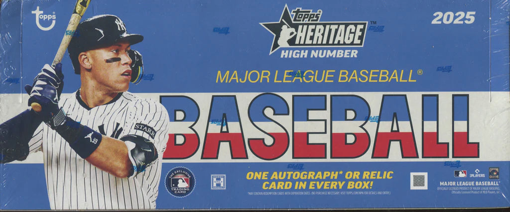 2025 Topps Heritage High Number Baseball Hobby Box
