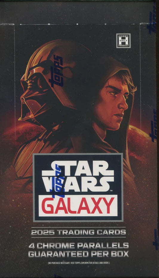 2025 Topps Star Wars Chrome Galaxy Hobby Box