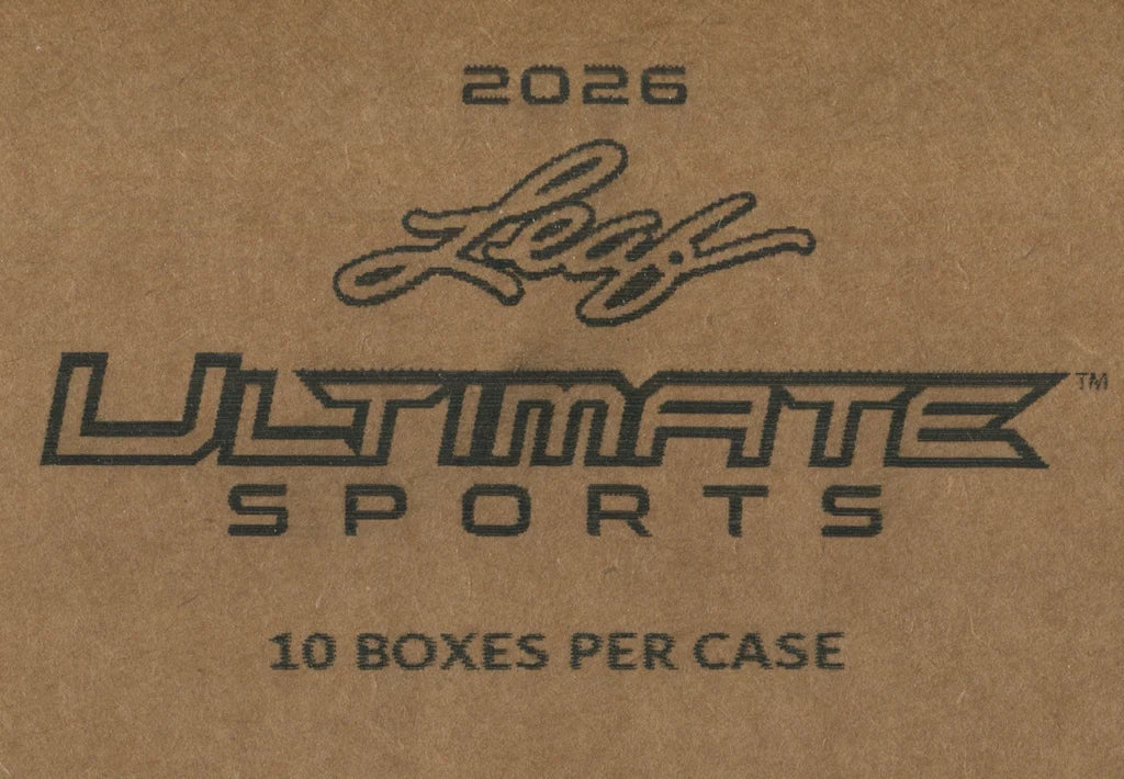 2026 Leaf Ultimate Sports Hobby 10-Box Case
