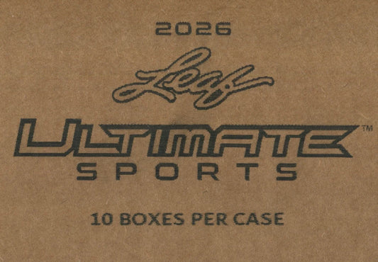 2026 Leaf Ultimate Sports Hobby 10-Box Case