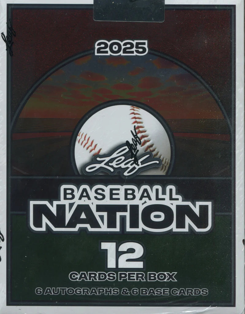 2025 Leaf Baseball Nation Hobby Box