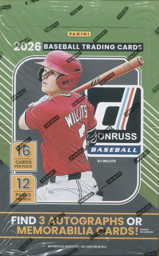 2026 Panini Donruss Baseball Hobby Box