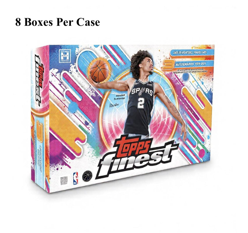 2025-26 Topps Finest Basketball Breaker's Delight 8-Box Case