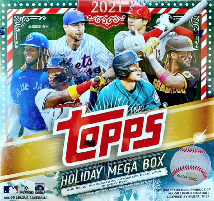 2021 Topps Holiday Baseball Mega Box