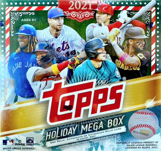 2021 Topps Holiday Baseball Mega Box