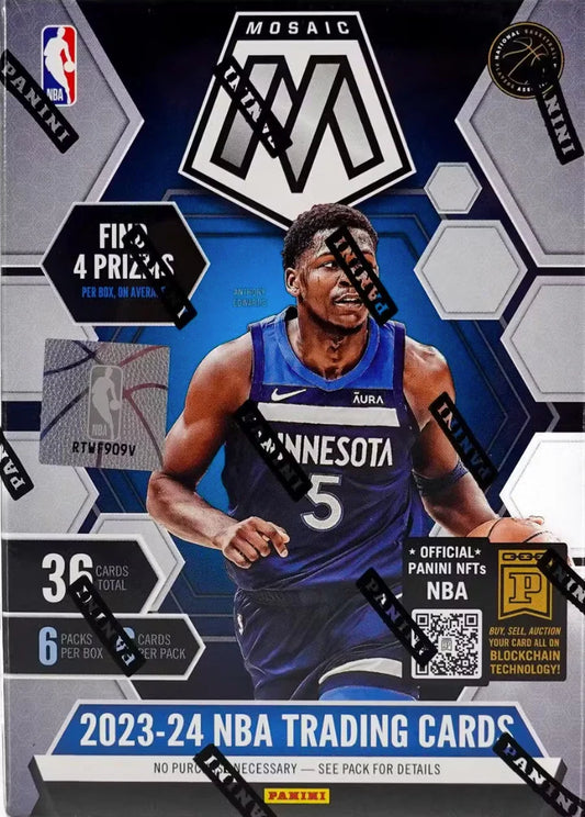 2023-24 Panini Mosaic Basketball Blaster Box