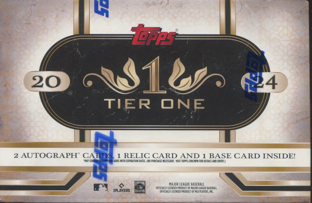 2024 Topps Tier One Baseball Hobby Box