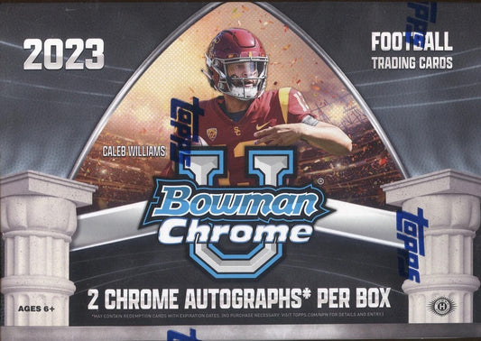 2023 Bowman Chrome Football Breaker's Delight Hobby