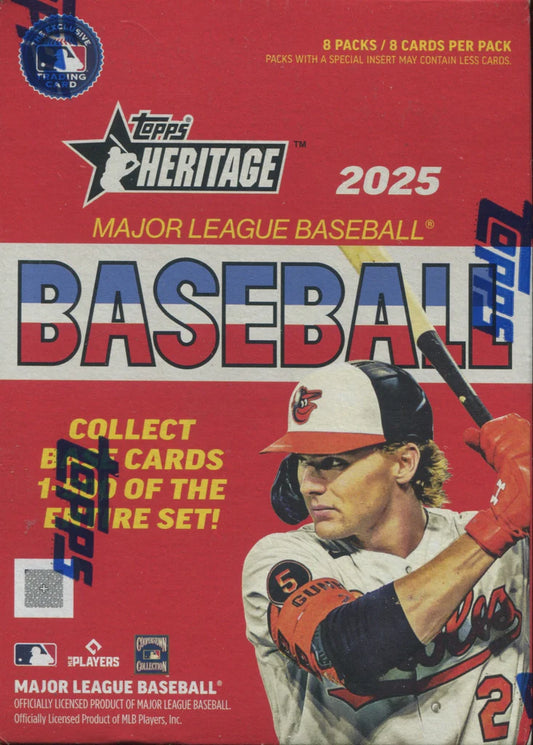 2025 Topps Heritage Baseball Blaster Box