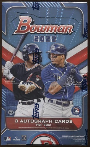 2022 Bowman Baseball HTA Jumbo Box