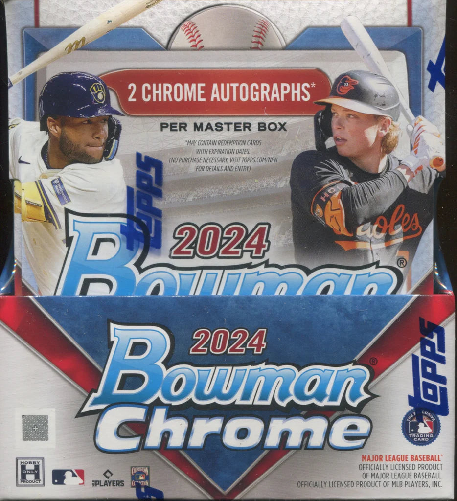 2024 Bowman Chrome Baseball Hobby Box