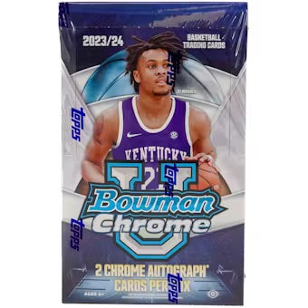 2023-24 Bowman Chrome University U Basketball Hobby Box