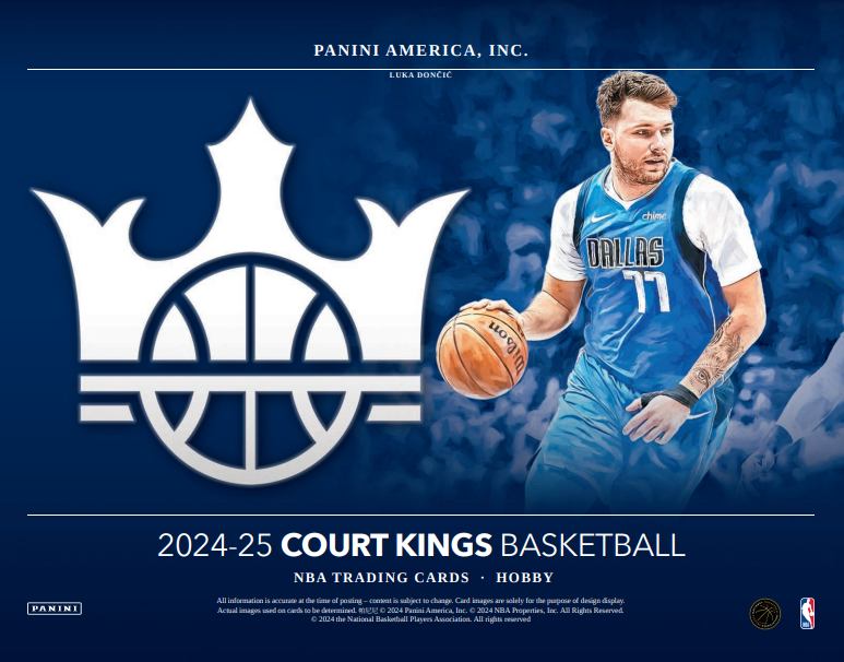 2024-25 Panini Court Kings Basketball Hobby 16-Box Case