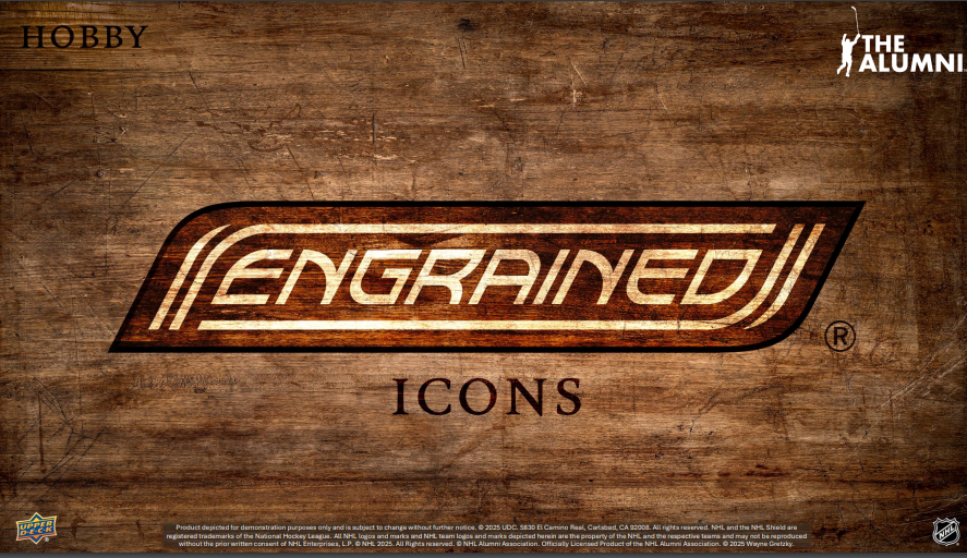 2024-25 Upper Deck Engrained Icons Hockey Hobby 10-Box Case