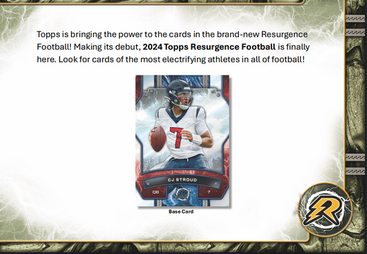 2024 Topps Resurgence Football Breaker's Delight Box