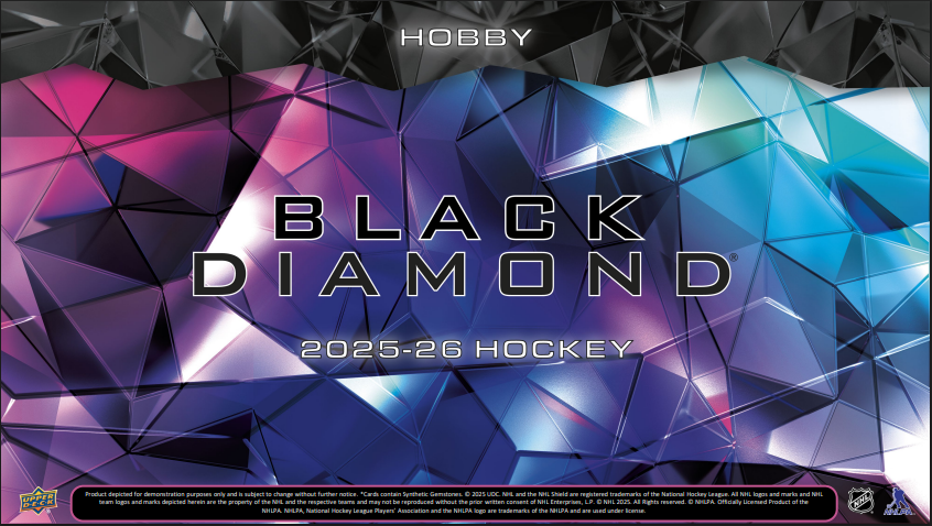 2025-26 Upper Deck Black Diamond Hockey Hobby 5-Box Case