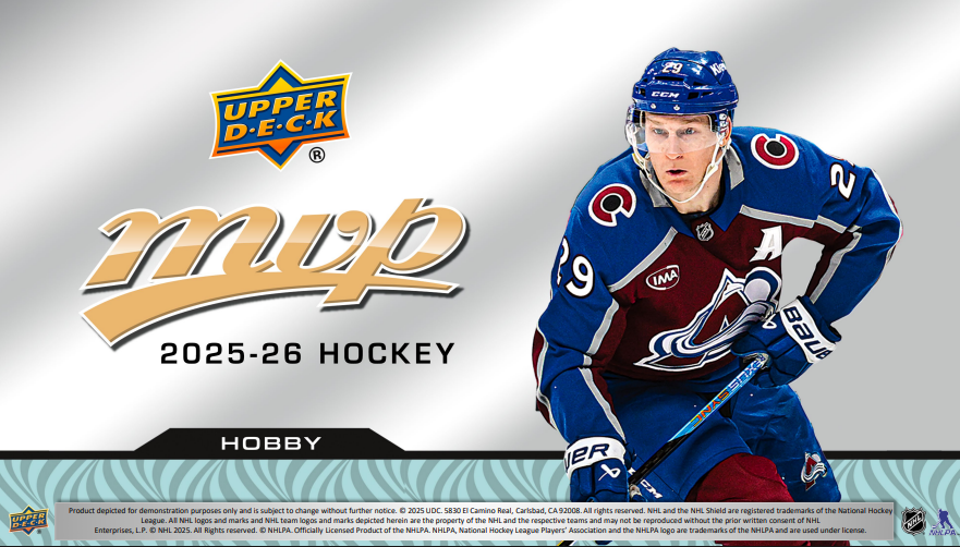 2025-26 Upper Deck MVP Hockey Hobby 20-Box Case