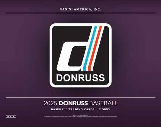 2025 Panini Donruss Baseball Hobby 16-Box Case