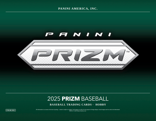 2025 Panini Prizm Baseball Hobby 12-Box Case