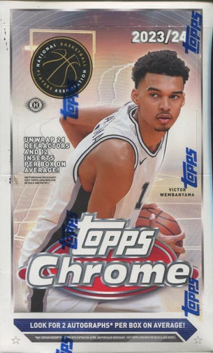 2023-24 Topps Chrome Basketball Hobby Box