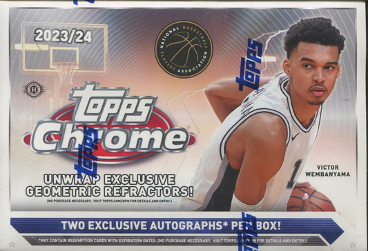 2023-24 Topps Chrome Basketball Breaker's Delight Box