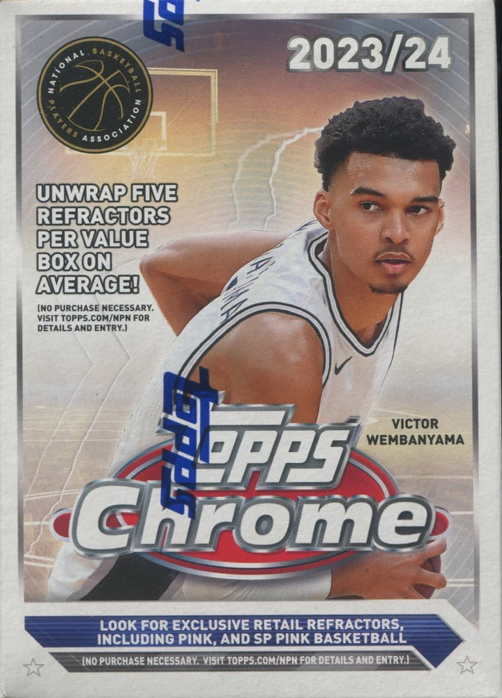 2023-24 Topps Chrome Basketball Blaster Box