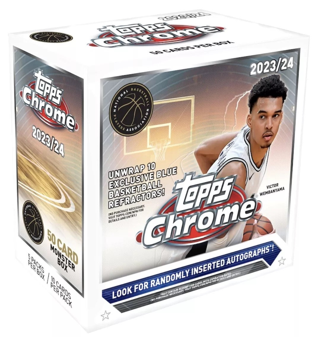 2023-24 Topps Chrome Basketball Monster Box