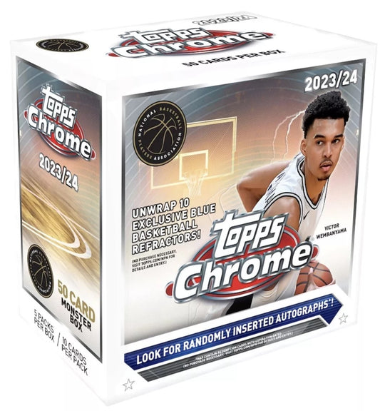 2023-24 Topps Chrome Basketball Monster Box