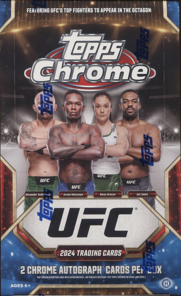 2024 Topps Chrome UFC Hobby Box