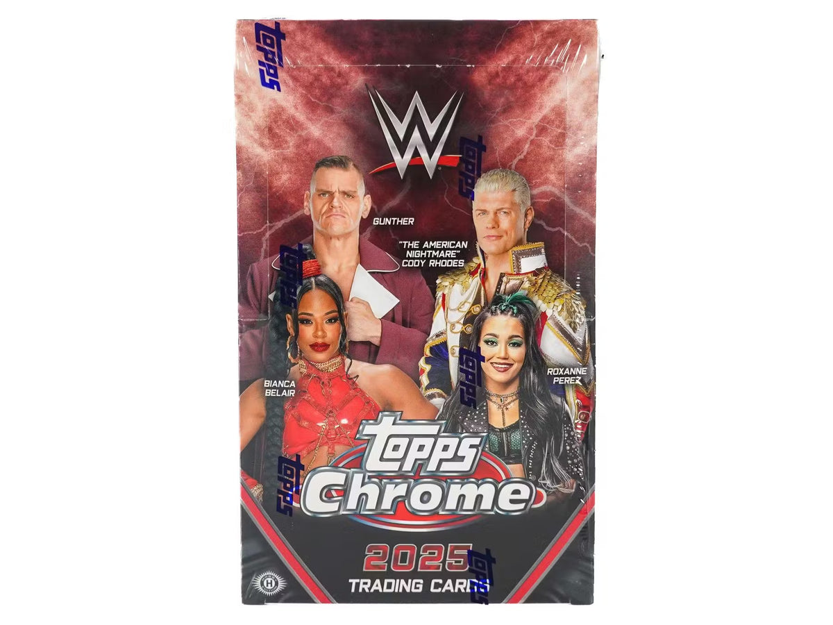 2025 Topps WWE Chrome Hobby Box