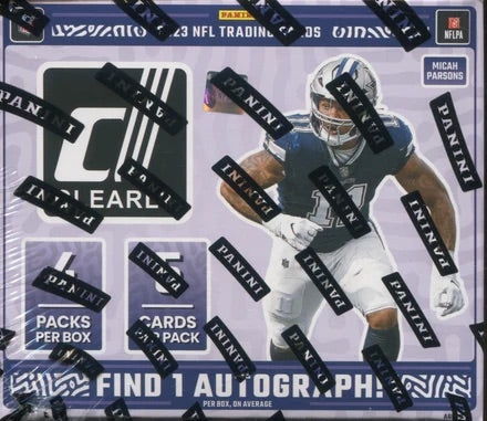 2023 Panini Clearly Donruss Football Hobby Box