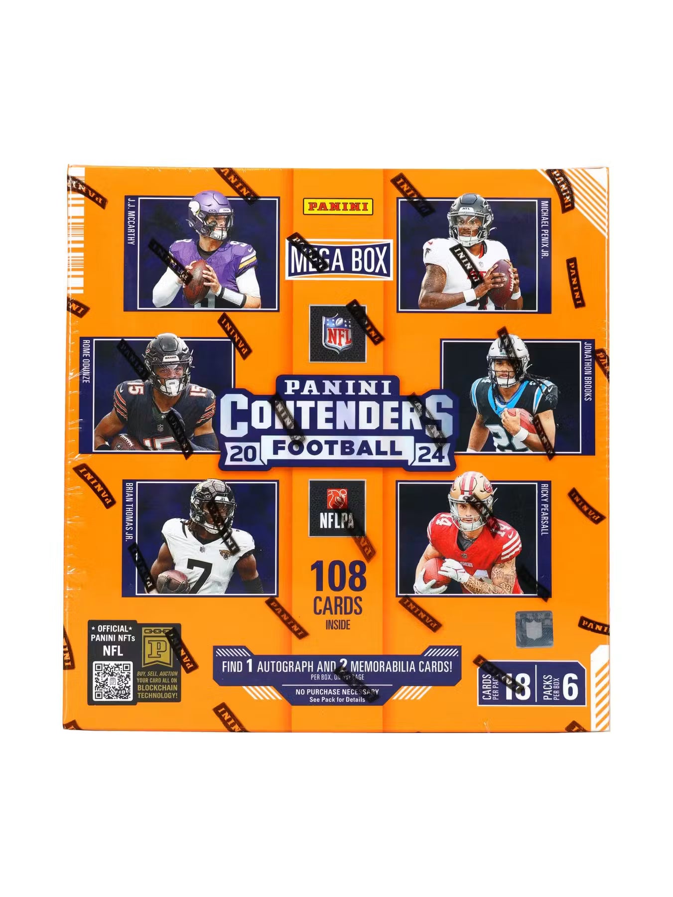 2024 Panini Contenders Football Mega Box(Teal Parallels)