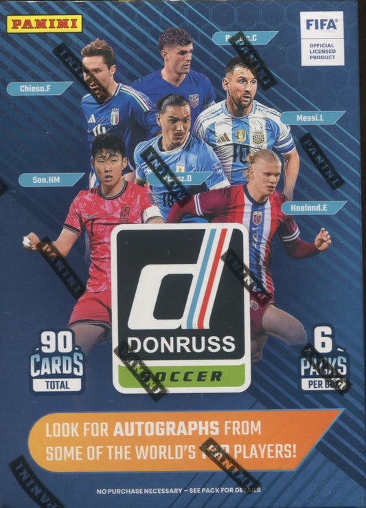 2024-25 Panini Donruss Soccer Blaster Box (Red Cubic Parallels!)