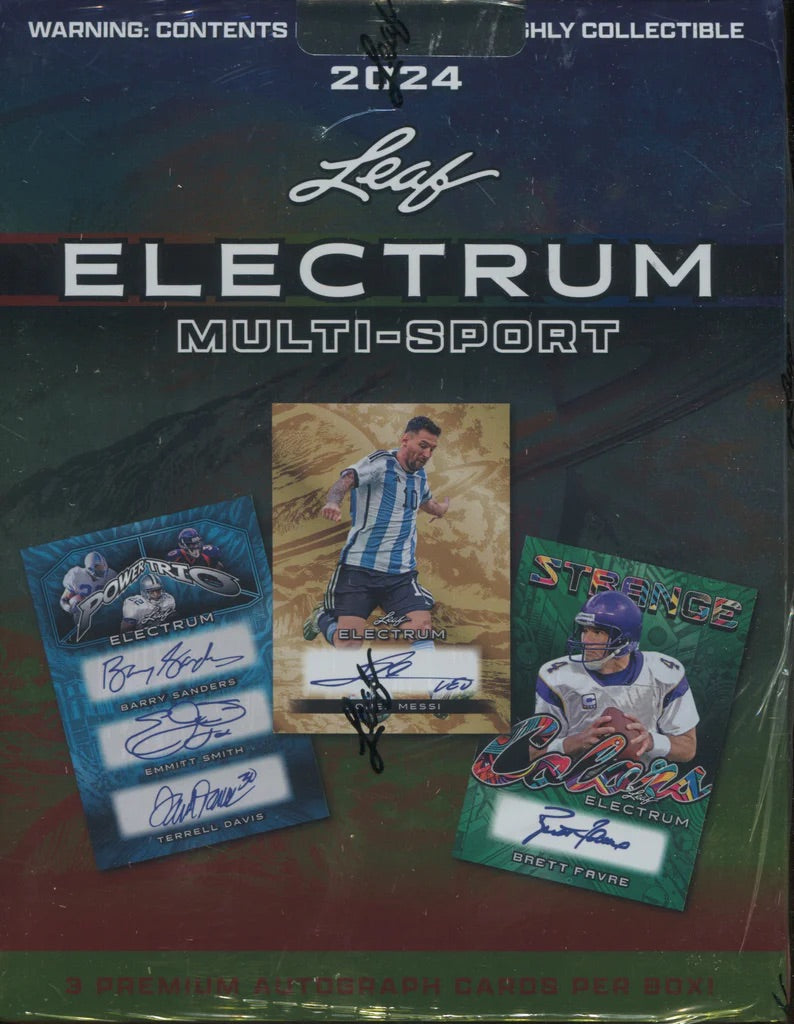 2024 Leaf Electrum Multi Sport Hobby Box