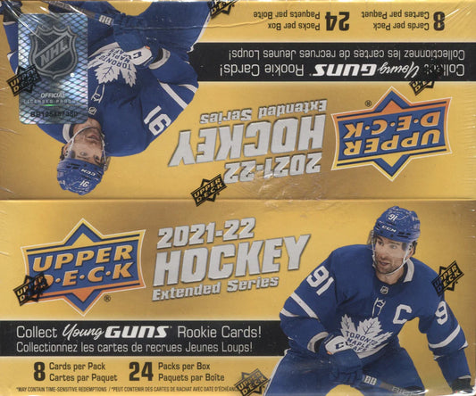 2021-22 Upper Deck Extended Series Hockey Retail Box