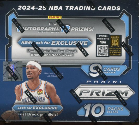 2024-25 Panini Prizm Basketball Fast Break Box