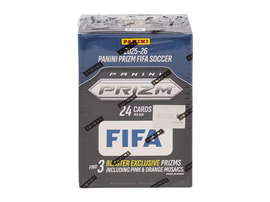 2025-26 Panini Prizm FIFA Soccer Blaster Box (Pink & Orange Mosaics!)