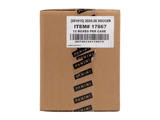 2025-26 Panini Donruss Road To FIFA World Cup 26 Soccer Hobby 12-Box Case